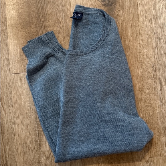 J.Crew Crewneck Sweater Gray Size Large - Picture 4 of 10